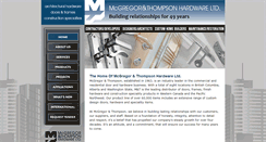 Desktop Screenshot of mcgregor-thompson.com